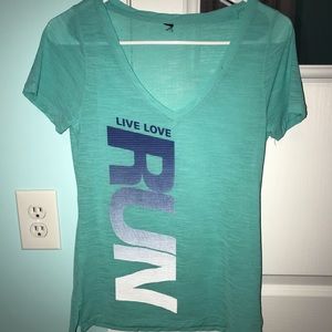 Athletic T-shirt | aquamarine